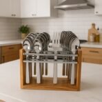 Apex Premium Stainless Steel Cutlery Set (24 Pc)