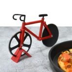 Bicycle Pizza Cutter (1 Pc): Stainless Steel, Unbreakable Handle - Image 4