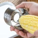 Corn Cutter Stainless Steel Stripping Kernels Remover (1 Pc) - Image 4