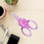 Single Child-Safe Plastic Scissor ? Safety Crafting Tool for Kids (Random Color) - Image 3