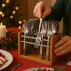 Apex Premium Stainless Steel Cutlery Set (24 Pc) - Image 4