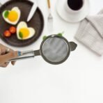 Conical Tea Strainer with Pipe Handle Stainless Steel Fine Mesh for Smooth Tea Brewing - Image 4