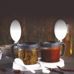 Multipurpose Pickle Container with Lid Leak-Proof, Airtight Jar for Pickles, Spices Condiments - Image 4