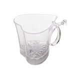 Heart-Shaped LED Glass Cup with Blinking Lights ? for Parties & Special Occasions