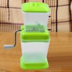 Small Onion Chopper Vegetable Chopper Quick Cutter with Rotating Blade - Image 2