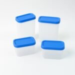 Glory Plastic Storage Container Box Set ? 4-Piece Airtight, Stackable Organizer for Kitchen, Pantry, Office & More