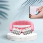 Manual Round Handle Plastic Rollers Massage Roller Cellulite Roller for Legs, Arms, Back, Muscle Pain Relief and Muscle Relaxation - Image 3