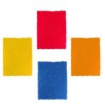 Kitchen Scrubber Pads for Utensils/Tiles Cleaning (Pack of 4)