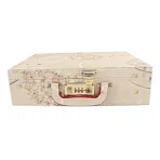 Velvet Bangle Box for Women ? Jewelry Storage Organizer with Compartments | Bridal Bangle Case for Wedding & Travel | Traditional Indian Bangle Holder Box(3  rod )