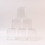Transparent Diamond Serving Glass Set for Water & Juice 6-Piece