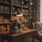 Elephant Showpiece Statue with Baby for Home Decor | Lucky & Decorative Figurine for Living Room Table, Shelf, or Gifting - Image 3