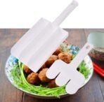 Small Multifunction Fritters Maker - Creative Fritters Scoop Multi-Function Ball Maker | Portable Maker for Making Cake Balls, Ice Cream Spoon, Doughnut, Hand Cutting Scoop(2pc Set) - Image 5