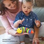 3D Rainbow  Slug Fidget Toy Stress Relief for Children Adults - Image 3