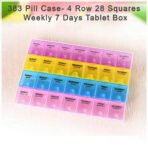 Pill Organizer (4 pcs): Compact, Travel-Friendly Set for Easy Access to Your Daily Pills and Supplements - Image 3